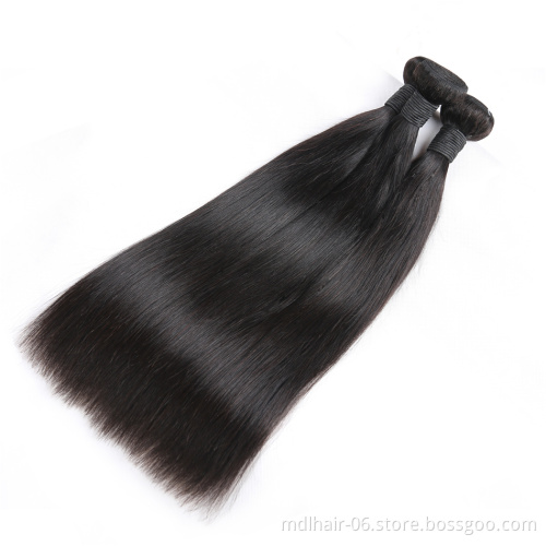 Wholesale Brazilian Virgin Straight Hair Bundles 10A Grade Virgin Unprocessed Human Hair Brazilian Hair Bundles